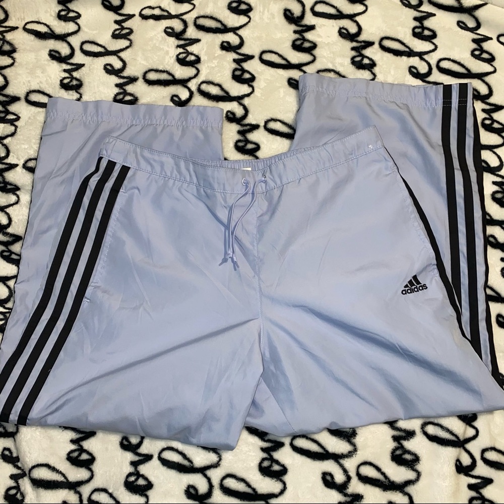 Adidas cropped trackpants